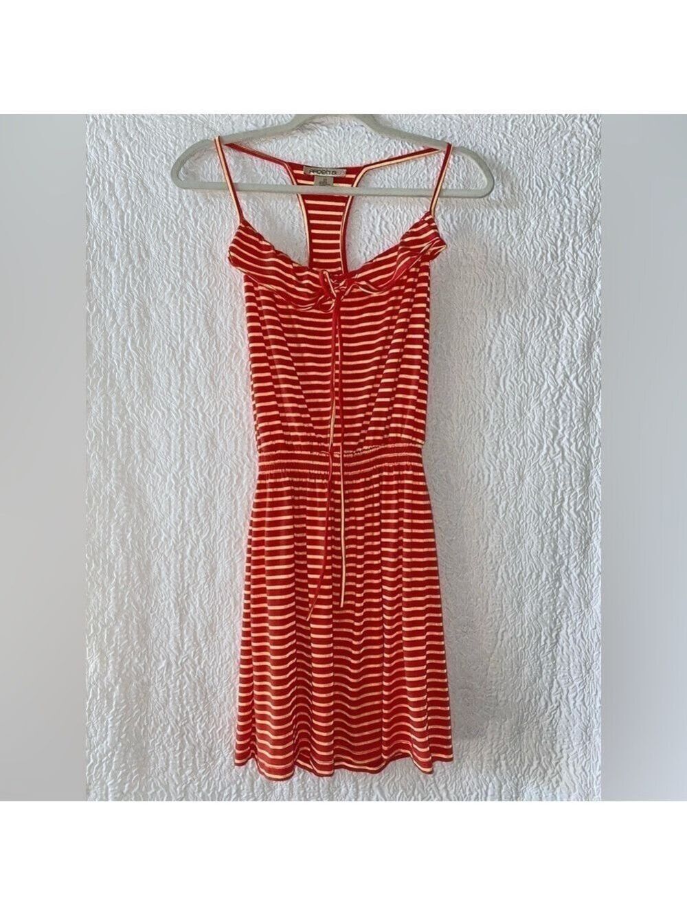 Arden B. Striped Racerback Sleeveless Mini Dress